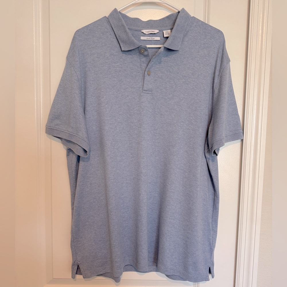 Calvin Klein liquid touch polo size L